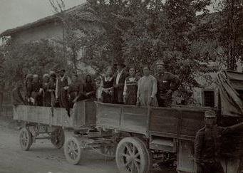 Sfollamento di Gorizia, 1916 (Fonte: Europeana)