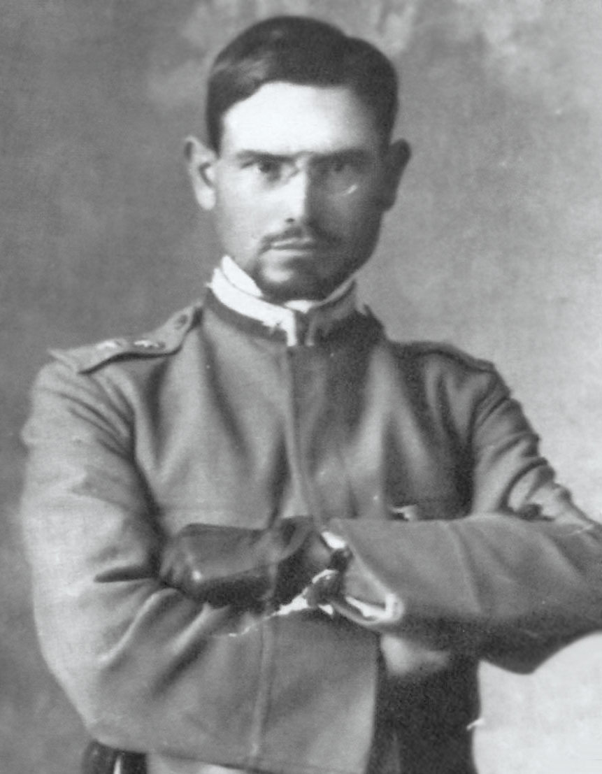 Emilio Lussu giovane soldato (fonte: Wikipedia)