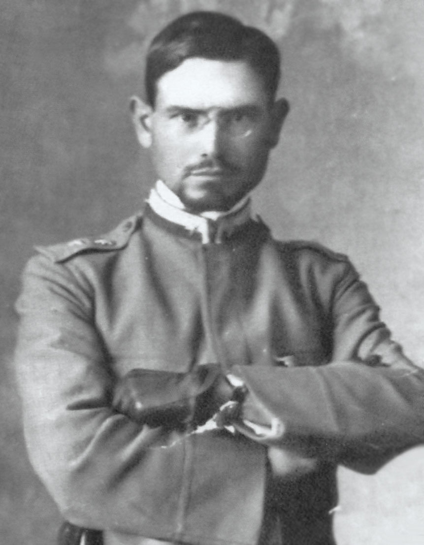 Emilio Lussu giovane soldato (fonte: Wikipedia)