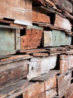 Resistenza e Liberazione di Jannis Kounellis, Padova, Palazzo del Bo, dettaglio