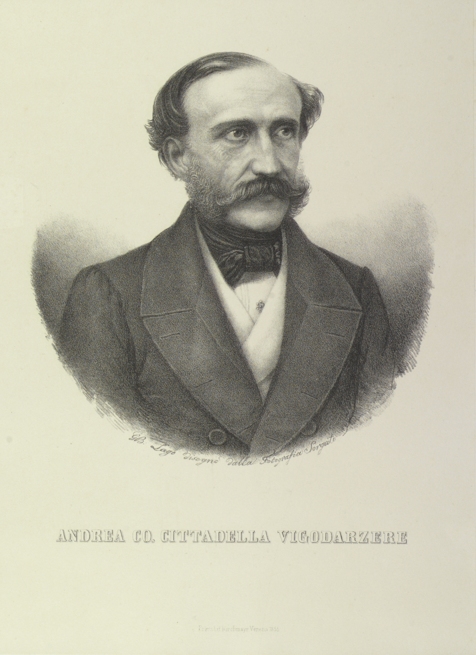 Andrea Cittadella Vigodarzere (1804–1870), litografia
