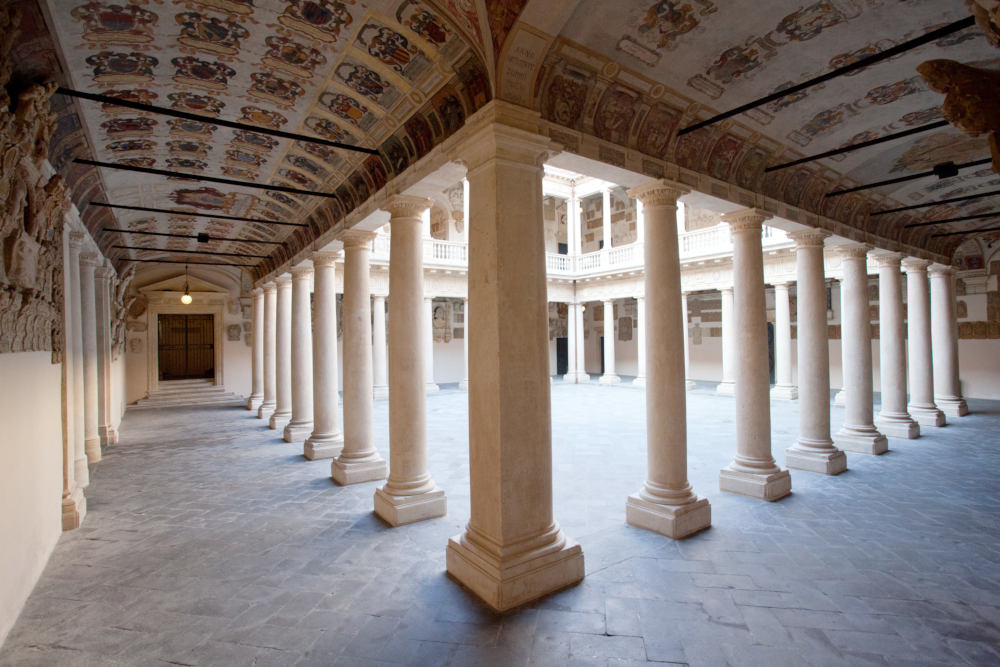 Palazzo Bo - Cortile antico - stemmi