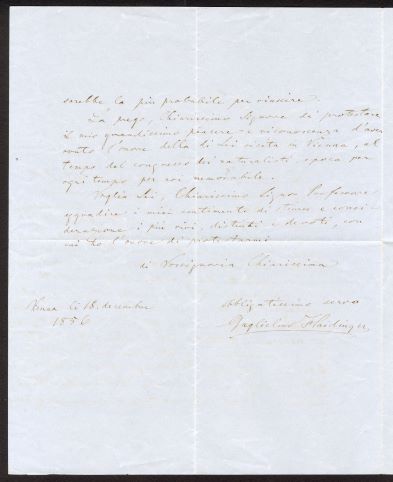 lettera 2 piccola Prima pagina lettara datata
