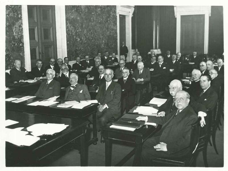 Institut de Droit international, 40. sessione, Bruxelles, aprile 1936