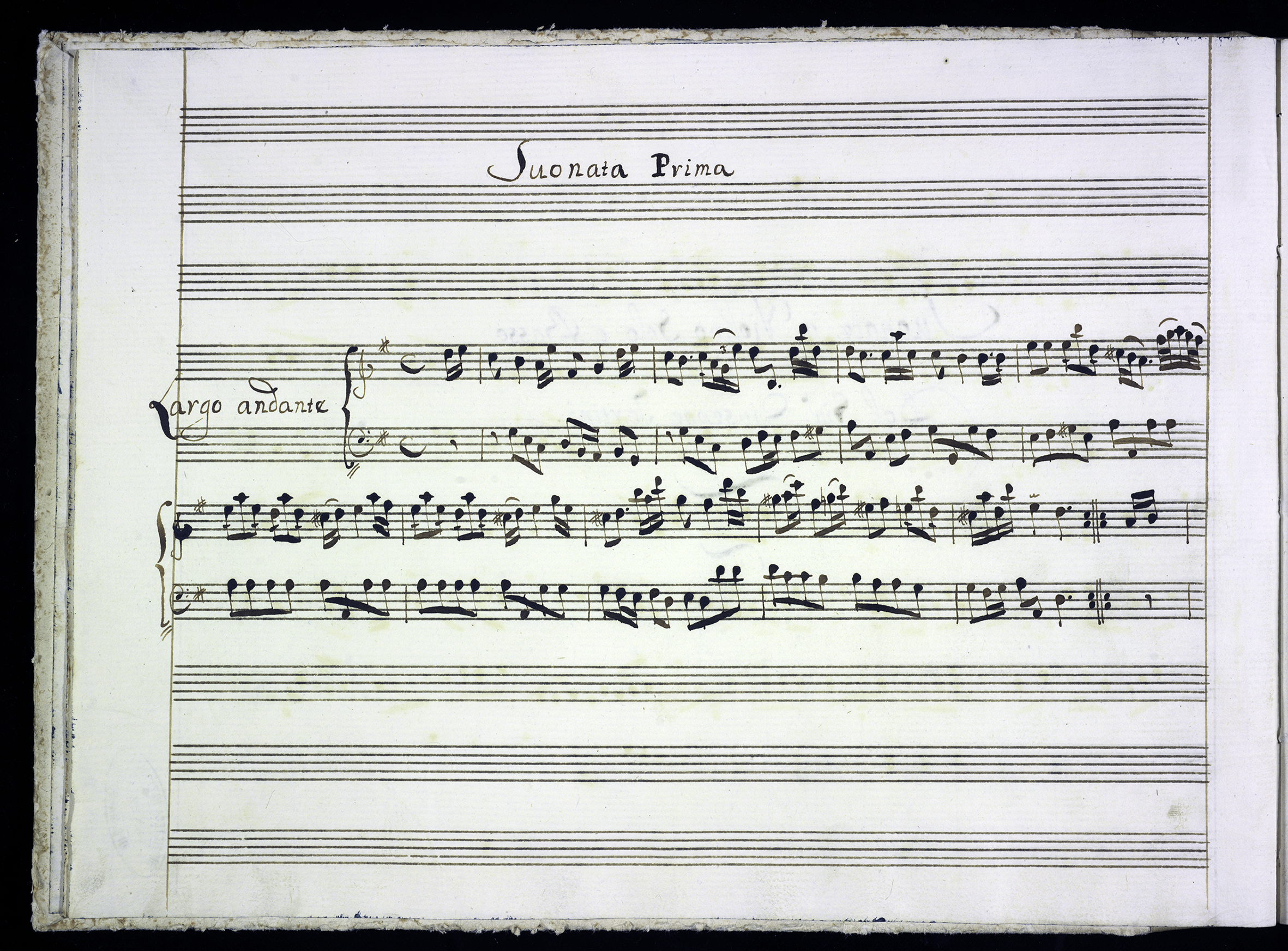 Suonate a violino, solo e basso, del Sig. Giuseppe Tartini, BNM