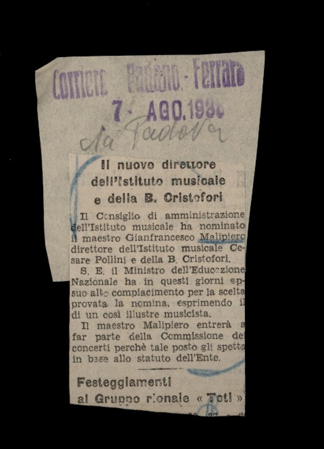 7 agosto 1936