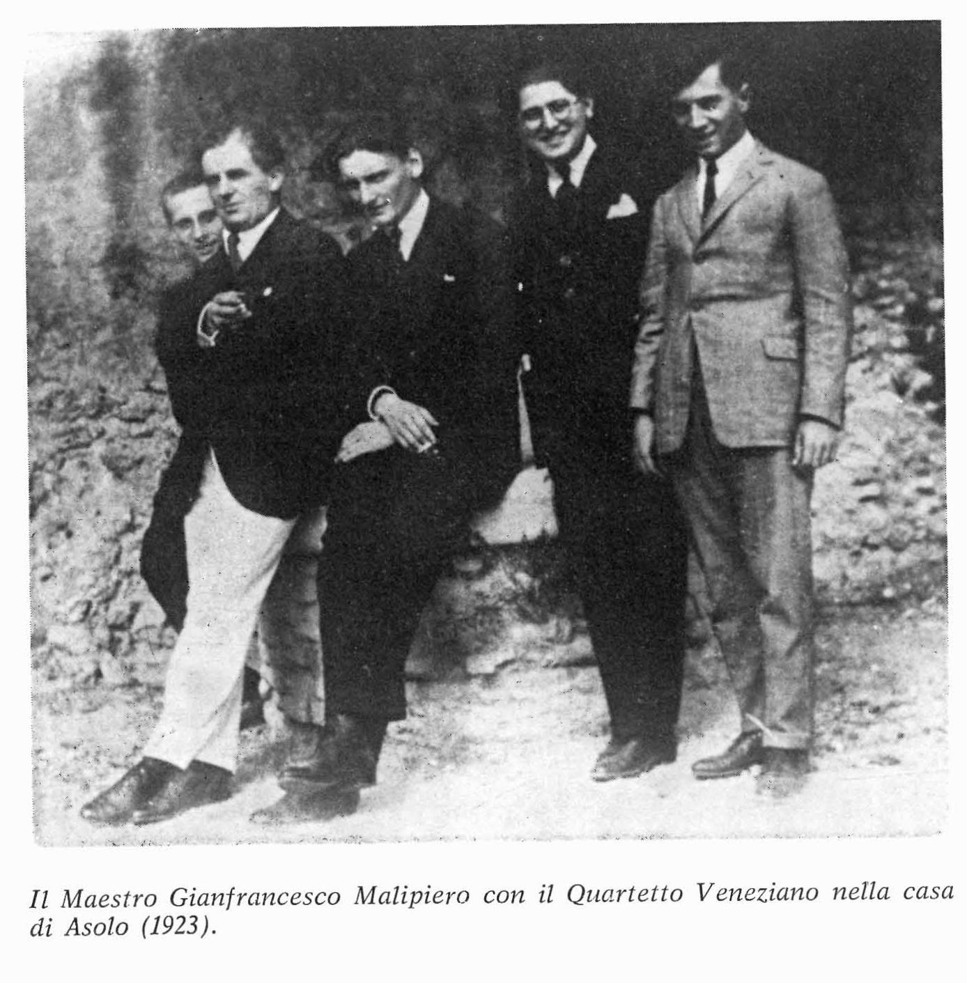 Il Quartetto Veneziano con G.F. Malipiero (Fael 1979)