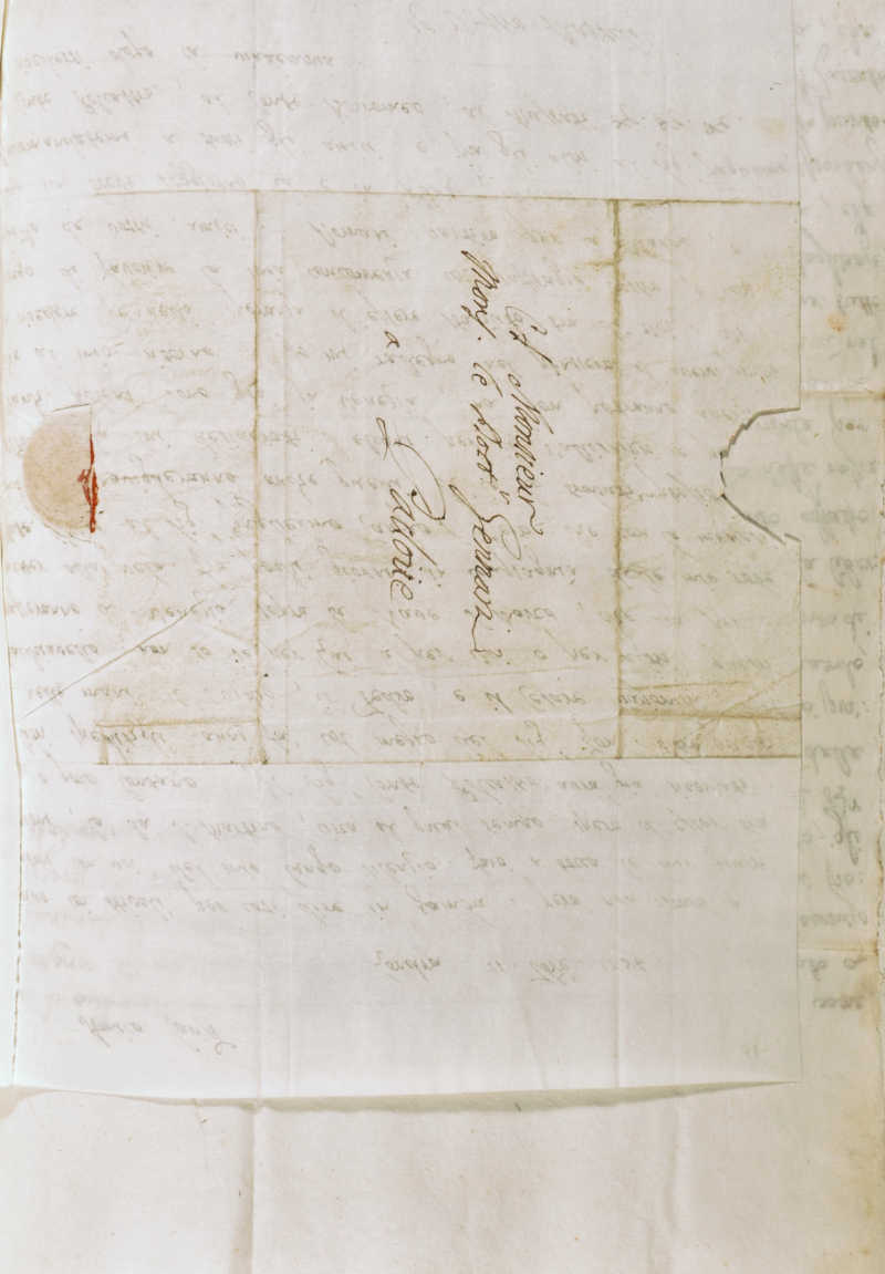 The letter of Giovanni Marsili from London dated 11 September 1758 (courtesy of the Biblioteca Antica del Seminario Vescovile di Padova)