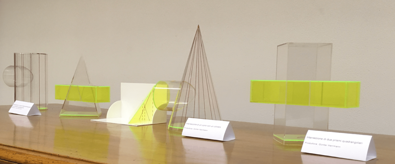 Alcuni modelli in plastica di produzione Günter Herrmann