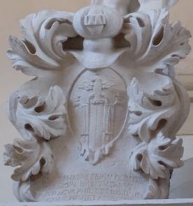 Cout of arms of Giovanni Stefano Ferin de Pelizora