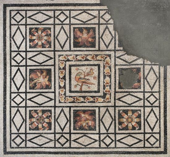 Mosaico romano via C.Battisti 1