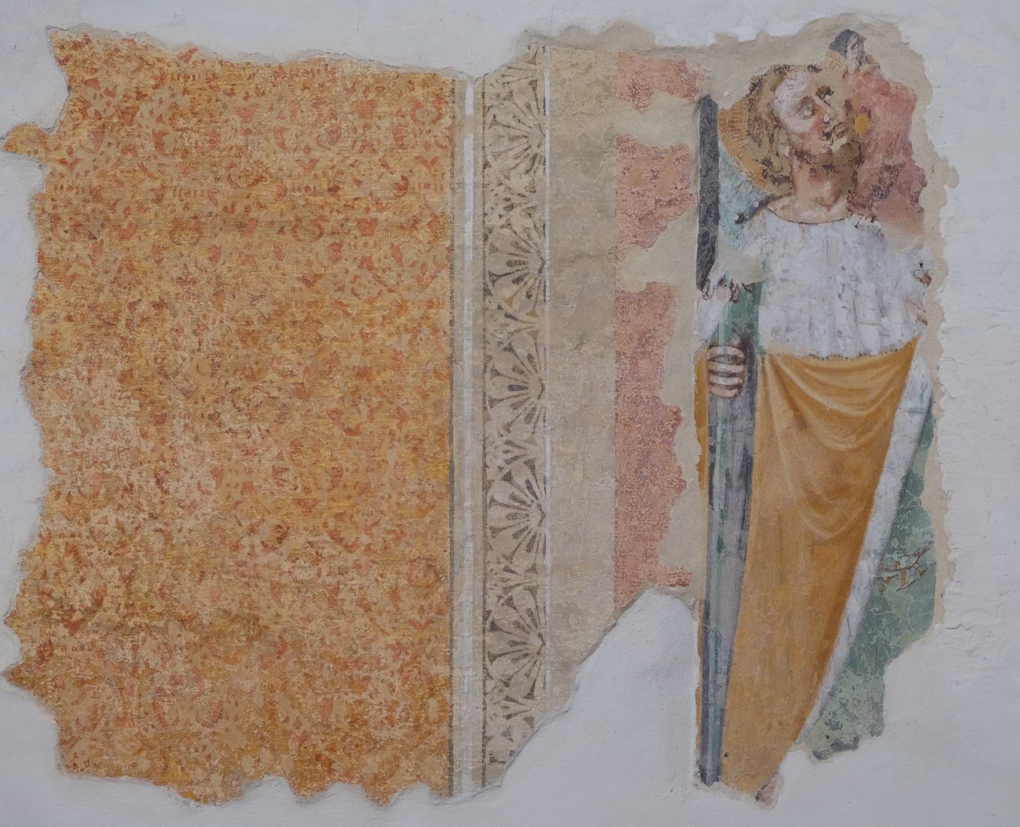 Pittore della seconda metà del XIV secolo (dopo 1375), San Cristoforo