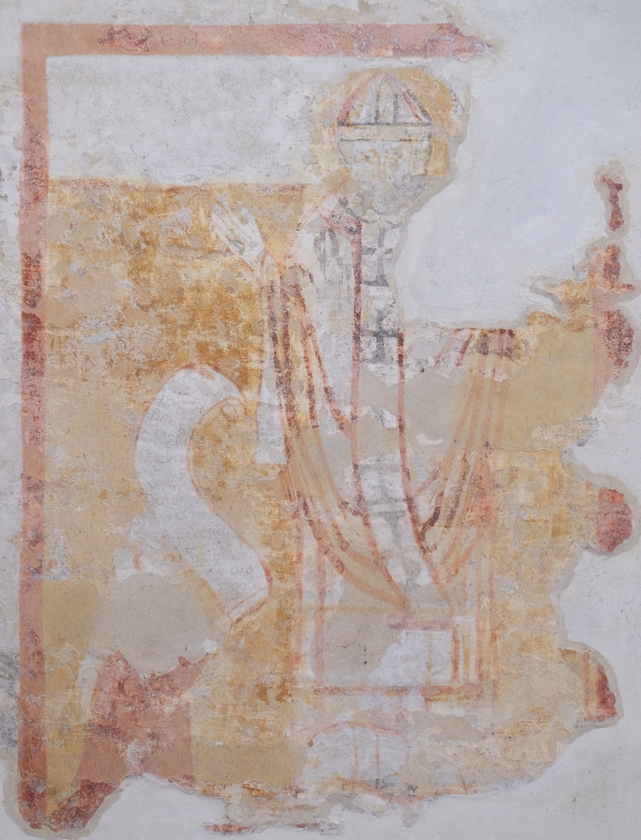 Pittore della seconda metà del XIII secolo, San Massimo e il committente