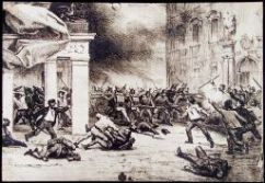 L'insurrezione contro gli austriaci al Pedrocchi, post 1848, MREC