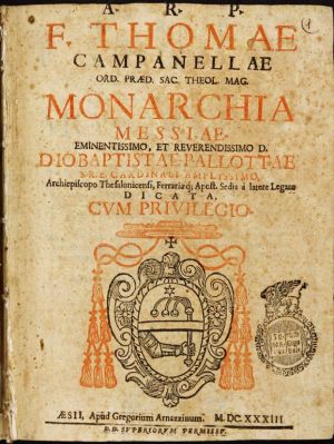 Tommaso Campanella, Monarchia messiæ (BUPD, 5.a.71)